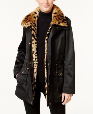 Inc International Concepts 3-in-1 Faux-fur-trim Anorak Jacket, Only At Macy's