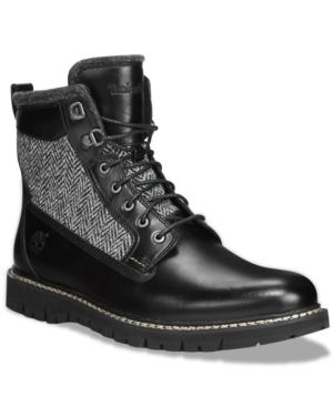 Timberland Britton Hill Leather & Tweed Boots Men's Shoes