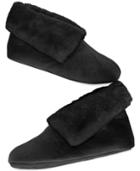 Charter Club Microvelour Bootie Slipper With Memory Foam, Only At Macy's