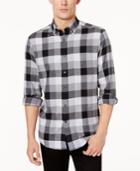 Club Room Men's Buffalo Check Shirt, Created For Macy's