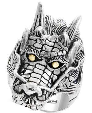Effy Men's Dragon Ring In Sterling Silver & 18k Gold