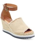 Tommy Hilfiger Yavino Espadrille Platform Wedge Sandals Women's Shoes