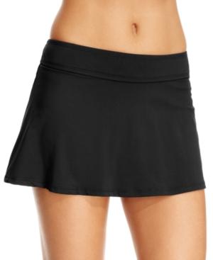 Anne Cole Solid Swim Skirt