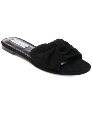 Steve Madden Women's Truesdale Bow Flat Sandals