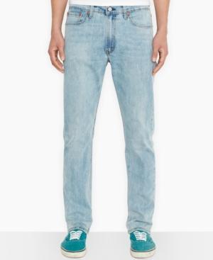 Levi's 513 Slim Straight-fit Blue Stone-wash Jeans
