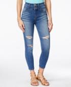 Body Sculpt By Celebrity Pink Juniors' Slimming Cropped Skinny Jeans