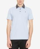 Kenneth Cole New York Men's Contrast Collar Polo