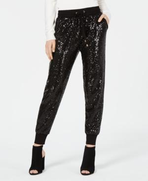 Xoxo Juniors' Pull-on Sequin Joggers