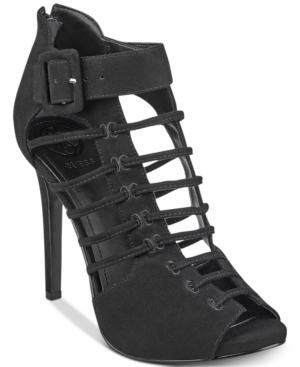 Guess Women's Adhirra Caged Dress Shooties Women's Shoes