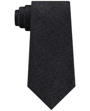 Calvin Klein Men's Digital Unsolid Silk Tie