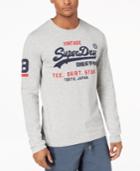 Superdry Men's Shirt Shop Graphic-print T-shirt