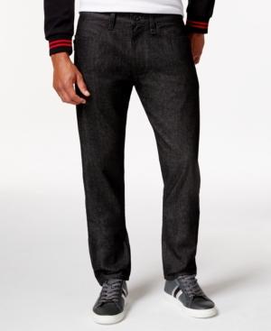 Sean John Racer Raw Black Wash Jeans