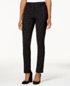 Style & Co Jacquard 5-pocket Pants, Created For Macy's