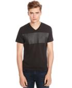 Kenneth Cole New York Rubber-print V-neck T-shirt