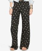 Denim & Supply Ralph Lauren Floral-print Wide-leg Gauze Pants