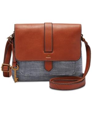 Fossil Kinley Chambray Small Crossbody