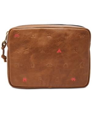 Fossil Men's Camp Leather Pouch