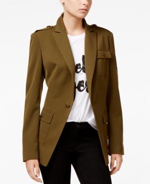 Rachel Rachel Roy Military Patch Blazer