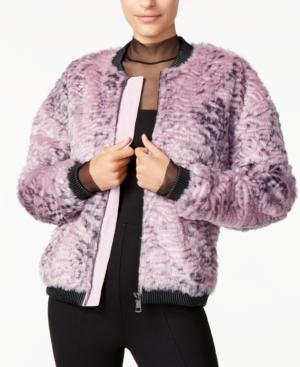 Guess Penny Faux-fur Bomber Jacket