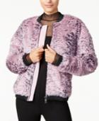 Guess Penny Faux-fur Bomber Jacket