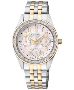 Citizen Women's Two-tone Stainless Steel Bracelet Watch 32mm Ed8134-50a