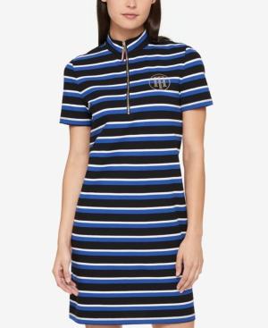 Tommy Hilfiger Embellished Shirtdress, Created For Macy's