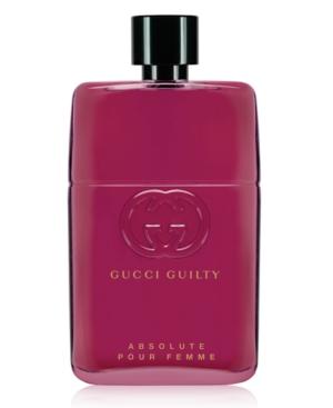 Gucci Guilty Absolute Pour Femme Eau De Parfum Spray, 3-oz.