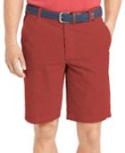 Izod Flat-front Seersucker Shorts