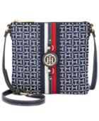 Tommy Hilfiger Jaden Monogram Jacquard Crossbody