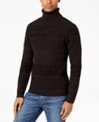 Guess Men's Mix-stitch Turtleneck Sweater