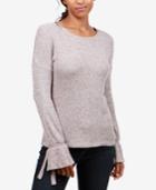 Lucky Brand Bell-sleeve Tie-detail Sweater