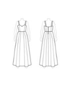 Customize: Remove Front Slit - Fame And Partners Classic Sweetheart Maxi Dress