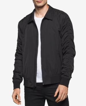 Calvin Klein Jeans Men's Back-graphic Bomber Jacket