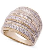 Wrapped In Love Diamond Dome Statement Ring (2 Ct. T.w.) In 14k Gold