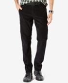 Dockers Men's Alpha Khaki Flat-front Slim-fit Corduroy Pants