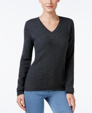 Charter Club Cashmere V-neck Sweater, Only At Macy's, 16 Colors Available