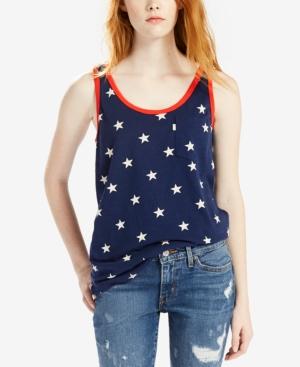 Levi's Perfect Cotton Star-print Tank Top