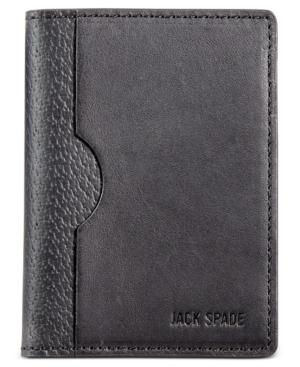 Jack Spade Men's Grant Leather Vertical Flap Wallet