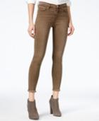 William Rast The Perfect Skinny Burnt Sienna Wash Ripped Jeans