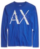 Armani Exchange Men's Logo Graphic-print T-shirt