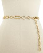Style & Co Rectangles And Circles Chain Belt