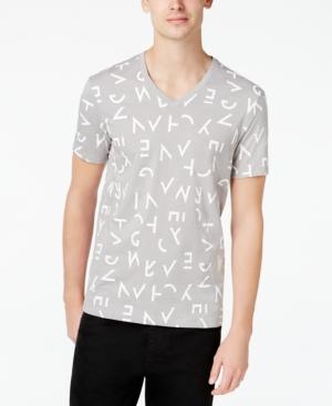 Armani Exchange Men's Letter-print T-shirt