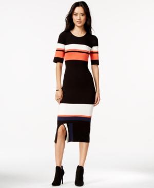 Rachel Rachel Roy Striped Bodycon Dress