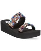 Yellow Box Cady Platform Flip Flops Women's Shoes
