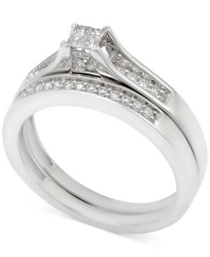 Diamond Bridal Set (1/4 Ct. T.w.) In 14k White Gold