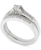 Diamond Bridal Set (1/4 Ct. T.w.) In 14k White Gold