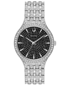 Bulova Women's Phantom Stainless Steel & Crystal-accent Bracelet Watch 32mm