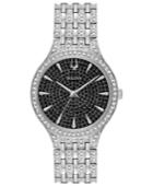 Bulova Women's Phantom Stainless Steel & Crystal-accent Bracelet Watch 32mm