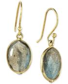 Labradorite Drop Earrings (10 Ct. T.w.) In 14k Gold Over Sterling Silver