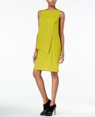 Bar Iii Sleeveless Overlay Dress, Only At Macy's